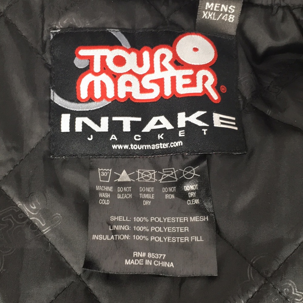 Tour Master Intake Jacket Inner Layers Size XXL - Picture 7 of 10